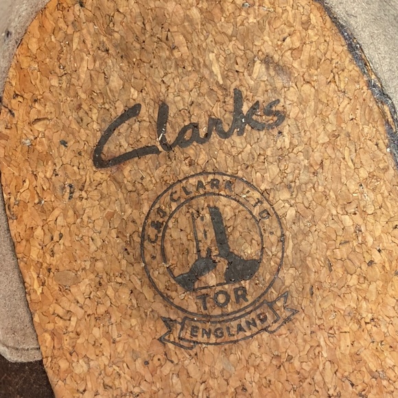 Clarks Frelan Hi boots brown suede 8.5 M - Picture 12 of 14